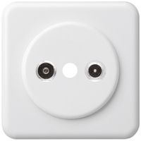 UP-Antennendose basico TV-R Bauart C 4dB 2GHz weiss