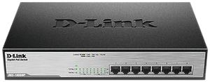 Switch D-Link DGS-1008MP, 8-port Layer2 PoE+ Gigabit