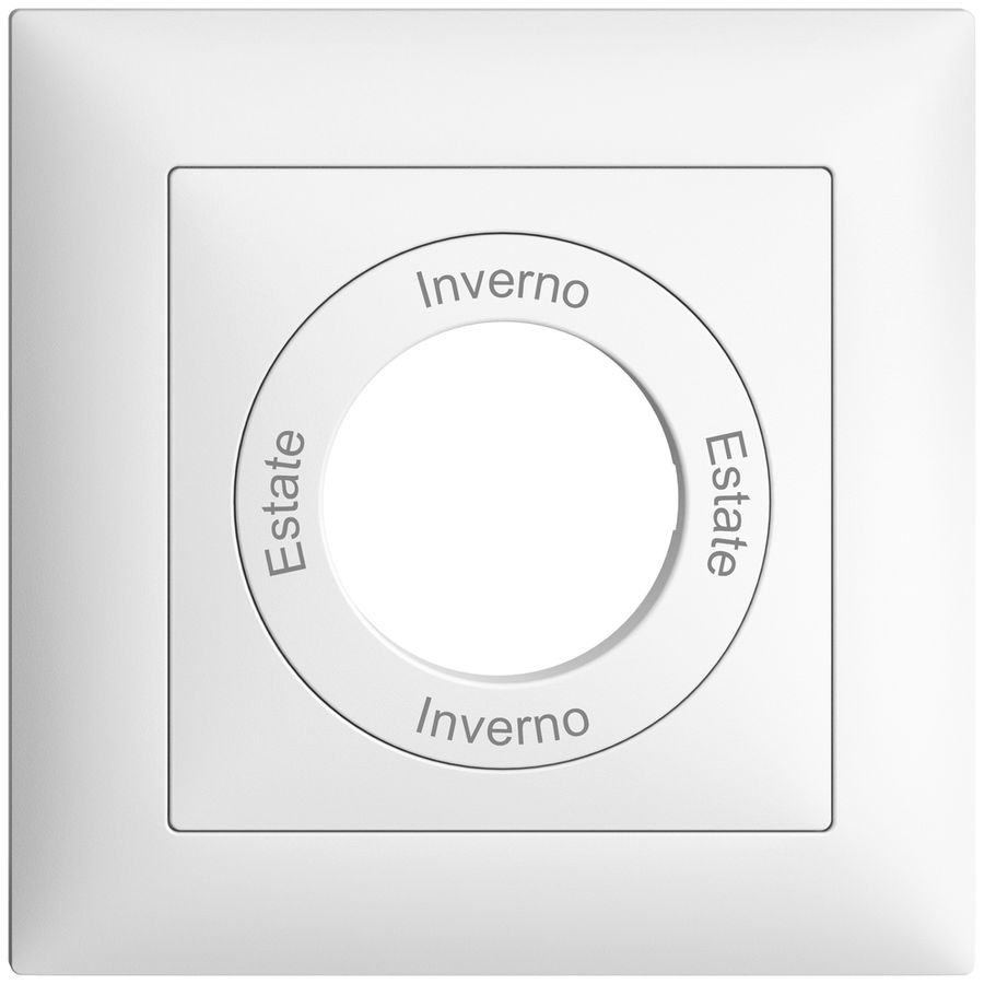 Frontset Estate-Inverno-Estato -Inverno EDIZIOdue 88×88 weiss