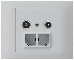 EB-Multimediadose kallysto R-TV mit EB-Dose G3 Bauart T 11dB 2GHz hellgrau