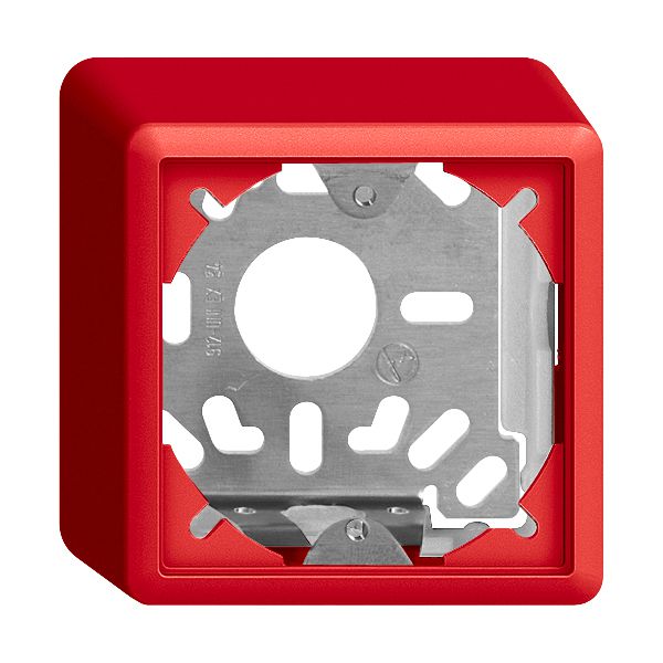 Kappe mit Grundplatte 54mm EDIZIOdue berry universal