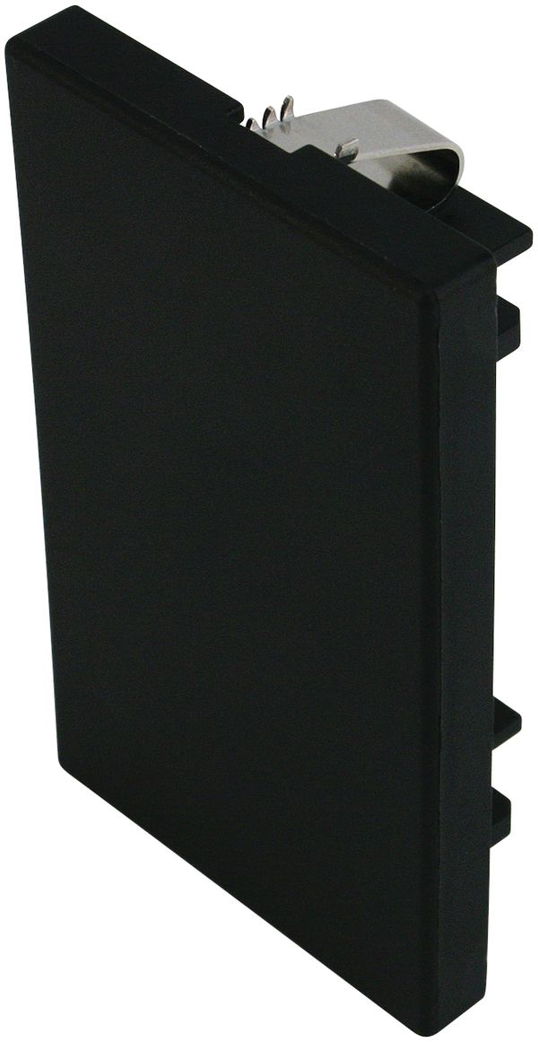 EB-Blindabdeckung FLF 3/5 Steffen halogenfrei schwarz