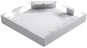 Angolo piatto tehalit DABA 5080, bianco traffico