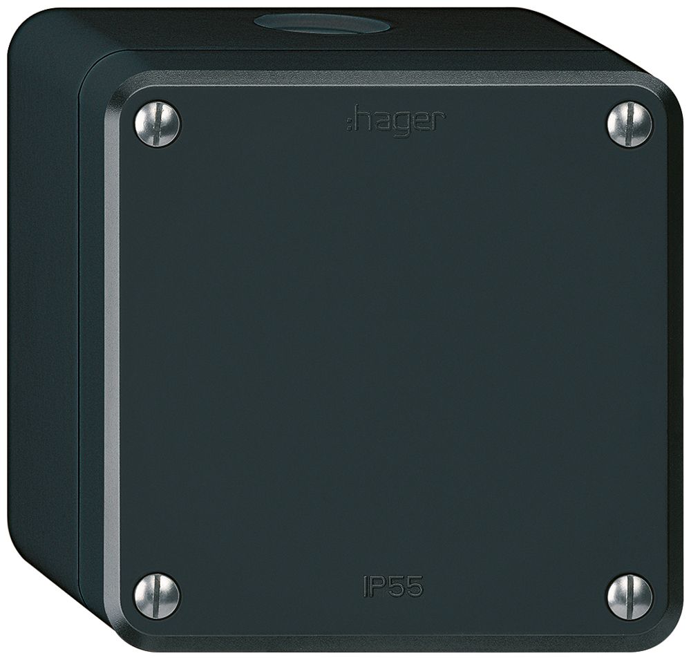 AP-Blindabdeckung robusto IP55 schwarz