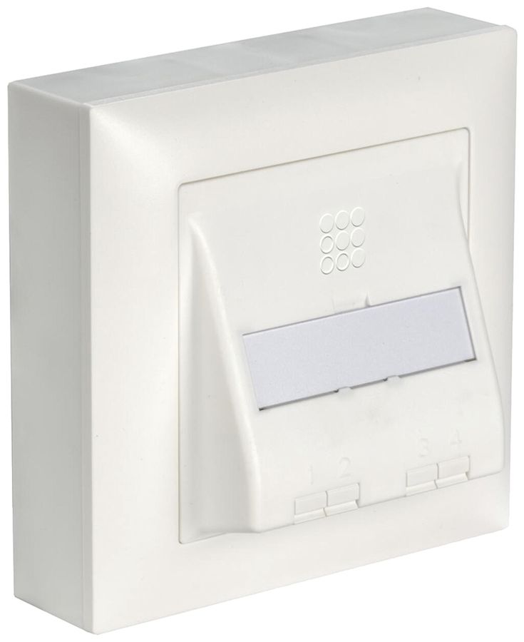 Kit frontal FTTH AP AGRO OTO non équipé 86×86×20mm blanc