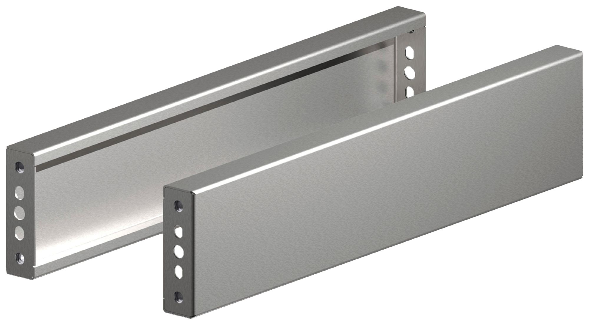 Cache-socle Rittal VX 8660.072 600×100mm kit latéral acier fin 2 pcs