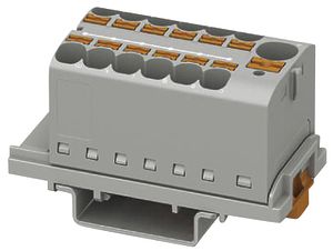 Verteilerblock PX PTFIX 10/12X4-NS35 GY