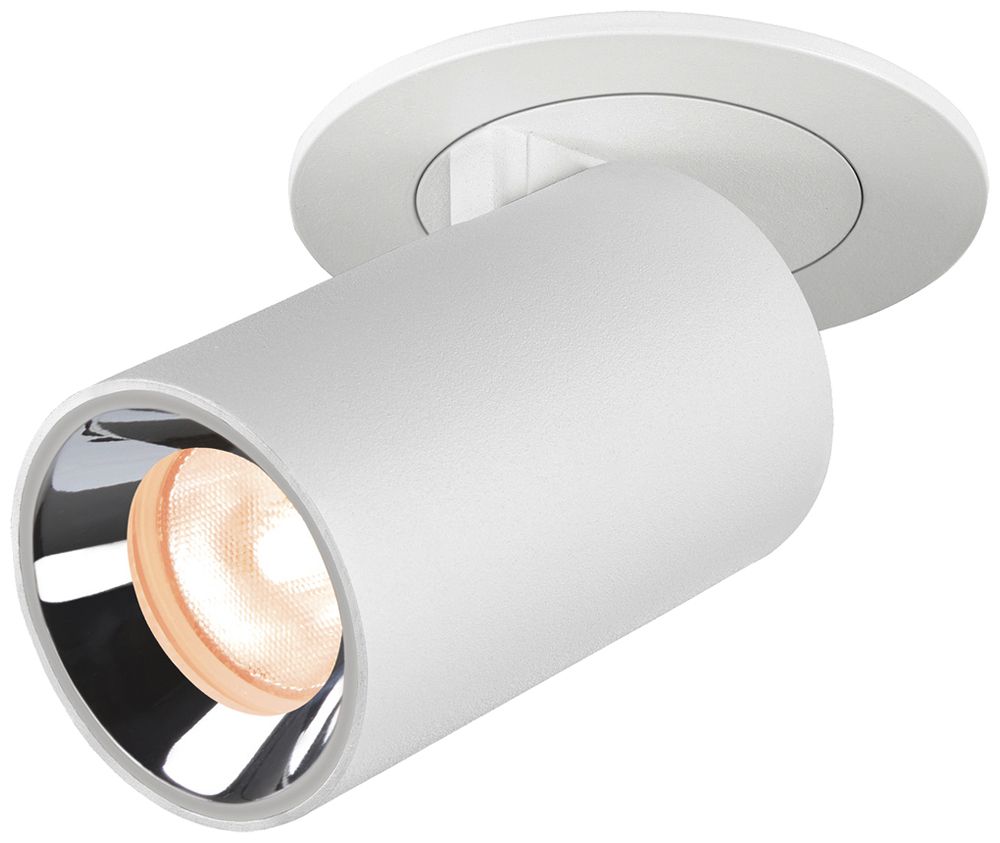 EB-LED-Spot SLV NUMINOS PROJECTOR XS 7W 670lm 927 20° Ø49×80mm ws/Cr