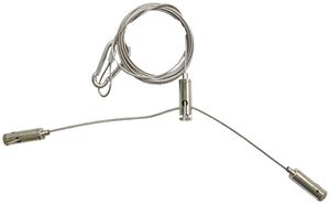 Set di corde di sospensione ELBRO, acciaio inossidabile, 2m, composto da 2 pezzi