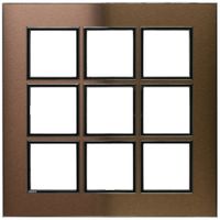 En-tête ENC Legrand Arteor 3×3 horizontal et vertical 213×213mm Pink