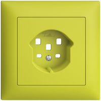 Frontset EDIZIOdue lemon 88×88mm 1×T25