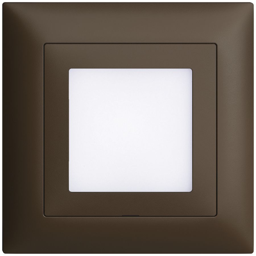 Kit frontale INC EDIZIOdue coffee 88×88mm per lampada LED