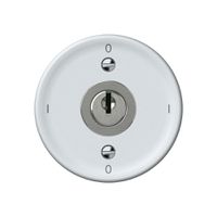 Schlüsselschalter origin Ausschalter 0/3L 16A 250V 0-I-0-I 60×60mm weiss