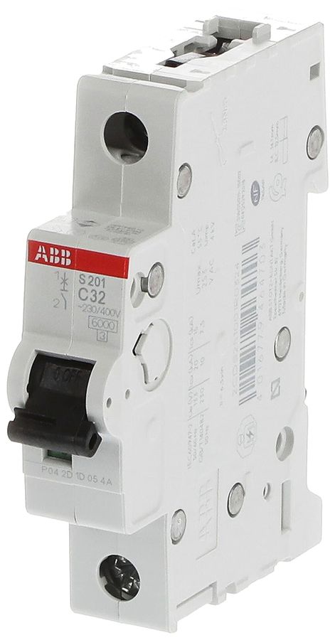 Disgiuntore ABB S201-C32 32A C 6kA