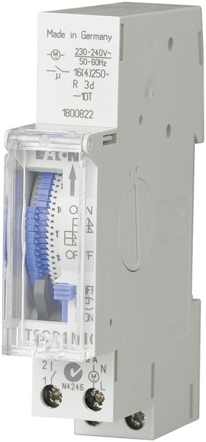 Timer analogico ETN quarzo giorno, 1 canale