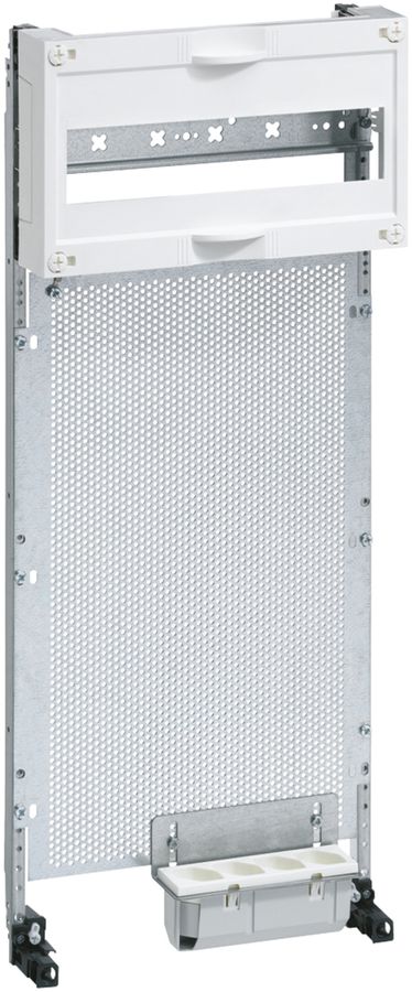 Travée média Hager univers pour ENC 4-rangées 1 rangée modulaire 250×600mm