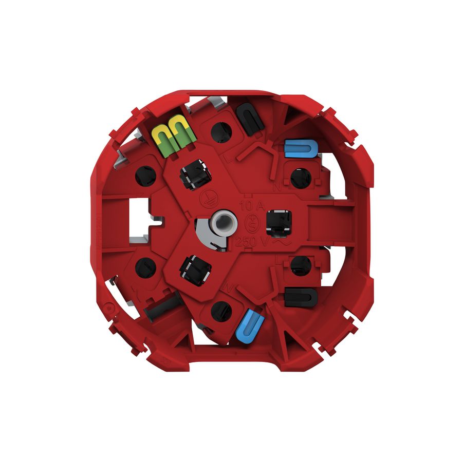 Steckdose Feller SNAPFIX® 3×T13 mit Shutter