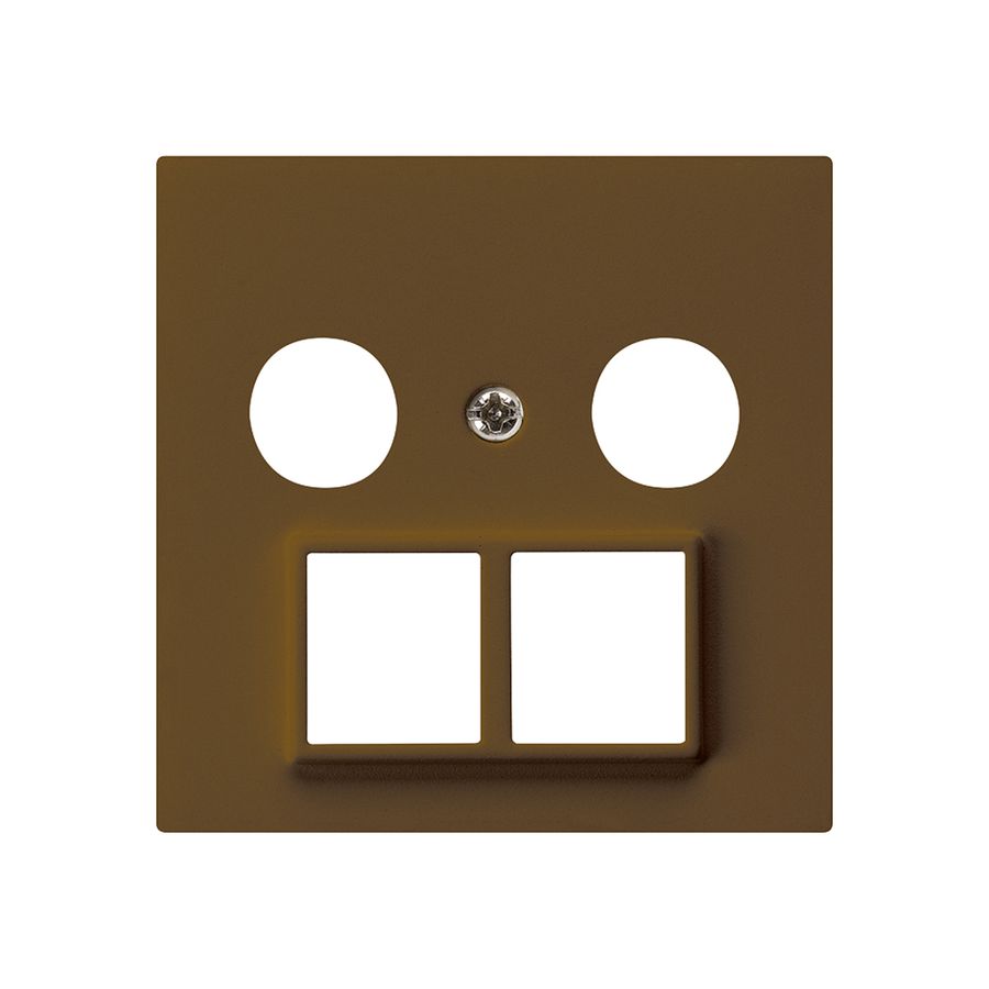 Frontplatte HMS kallysto für R/TV braun