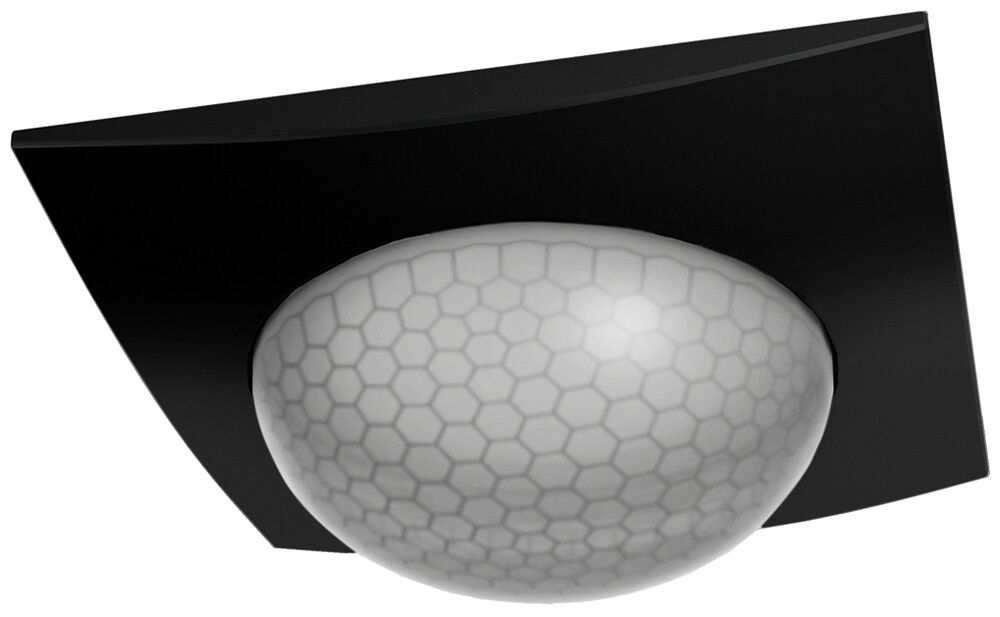 Détecteur de présence KNX ENC MDT SCN-P360D406.03 4-can 360° noir mat