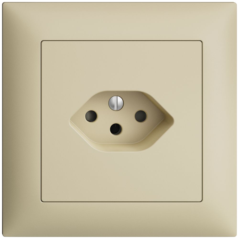 UP-Steckdose EDIZIOdue T13 vanille