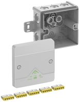 Scatola di derivazione AP Spelsberg Abox 025 AB-2,5² 87×87×52mm IP66 gr