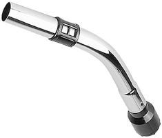 Raccordo curvato cromato Ø32mm con regolatore d'aspirazione