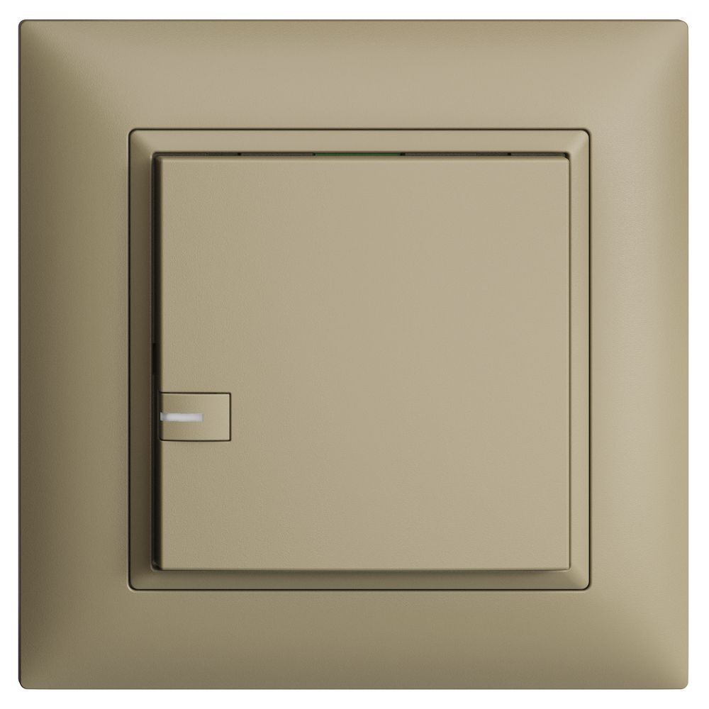 Poussoir KNX RGB ENC EDUE FMI, 250mW, a.LED RGB, 1×poussoir, comm.1×touche, sa