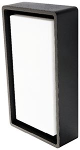 LED-Decken-/Wandleuchte SG Frame HF SEN 8W 670lm 830 IP65 320×180 schwarz