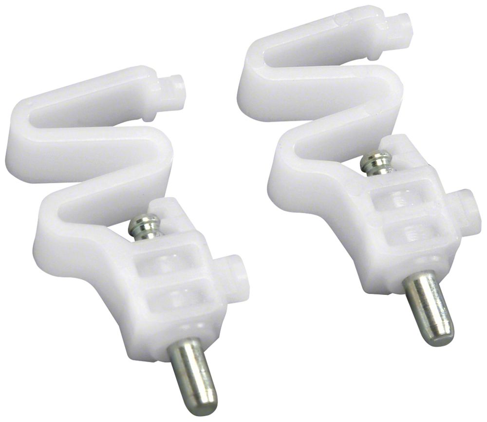 Cerniera Hager volta cerniera interna 115° materiale sintetico 2 pezzi