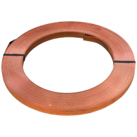 Cu-Band weich roh gewalzt, 3×40mm, Rolle ca.28m/30kg