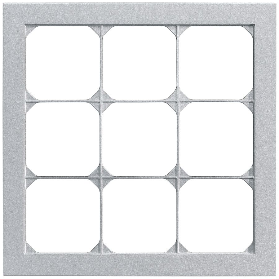 UP-Abdeckrahmen kallysto.pro 3×3 arktis 214×214mm