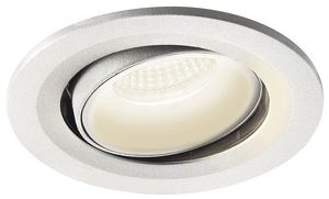 Downlight LED INC SLV NUMINOS MOVE S, 8.6W 250mA 790lm 4000K 20° bc