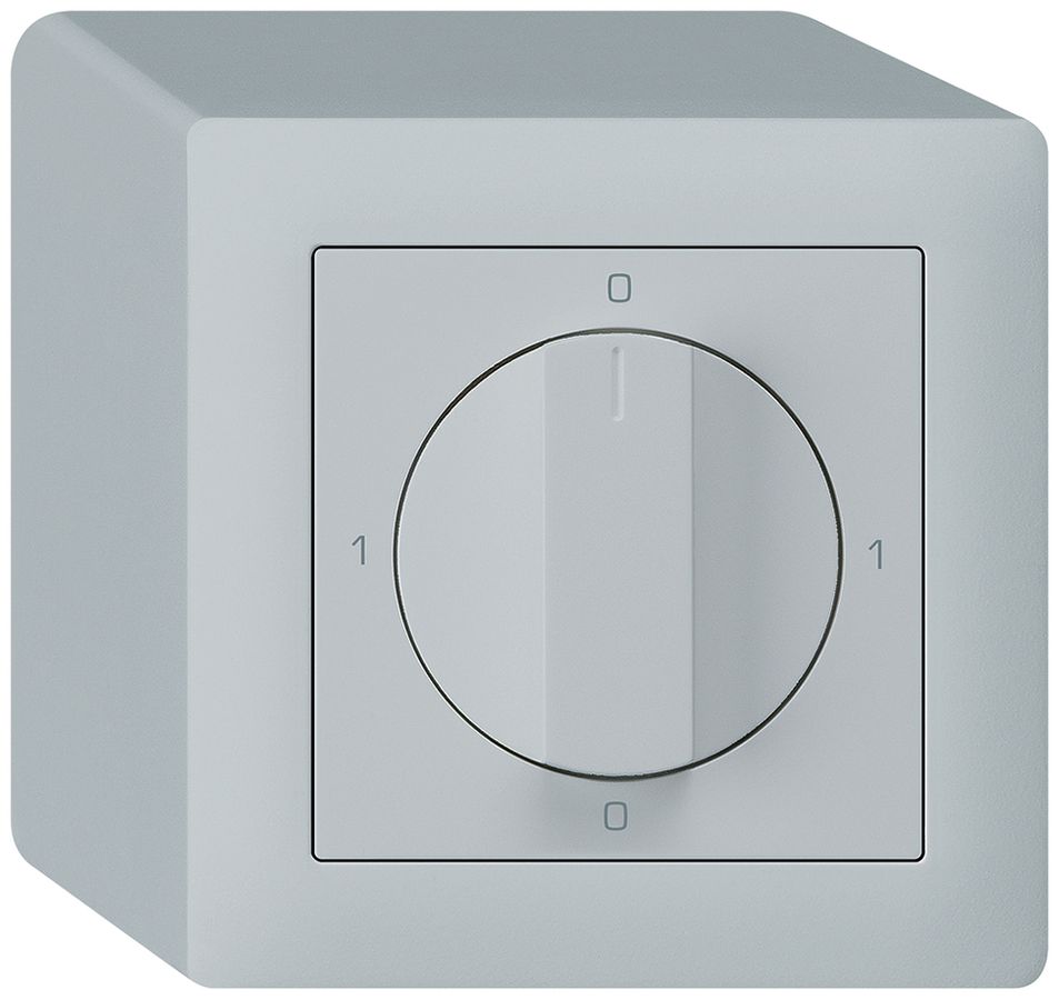 Interrupteur rotatif AP kallysto 5/1L gris clair avec manette