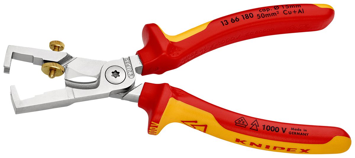 Abisolierzange KNIPEX VDE Ø0.5mm/10mm² 180mm