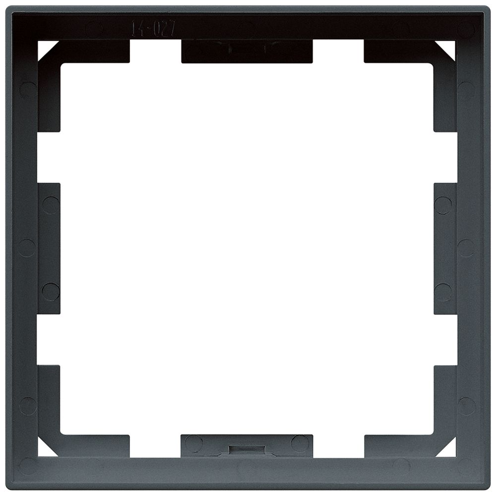 Frontrahmen KNX Hager kallysto für RTR anthrazit