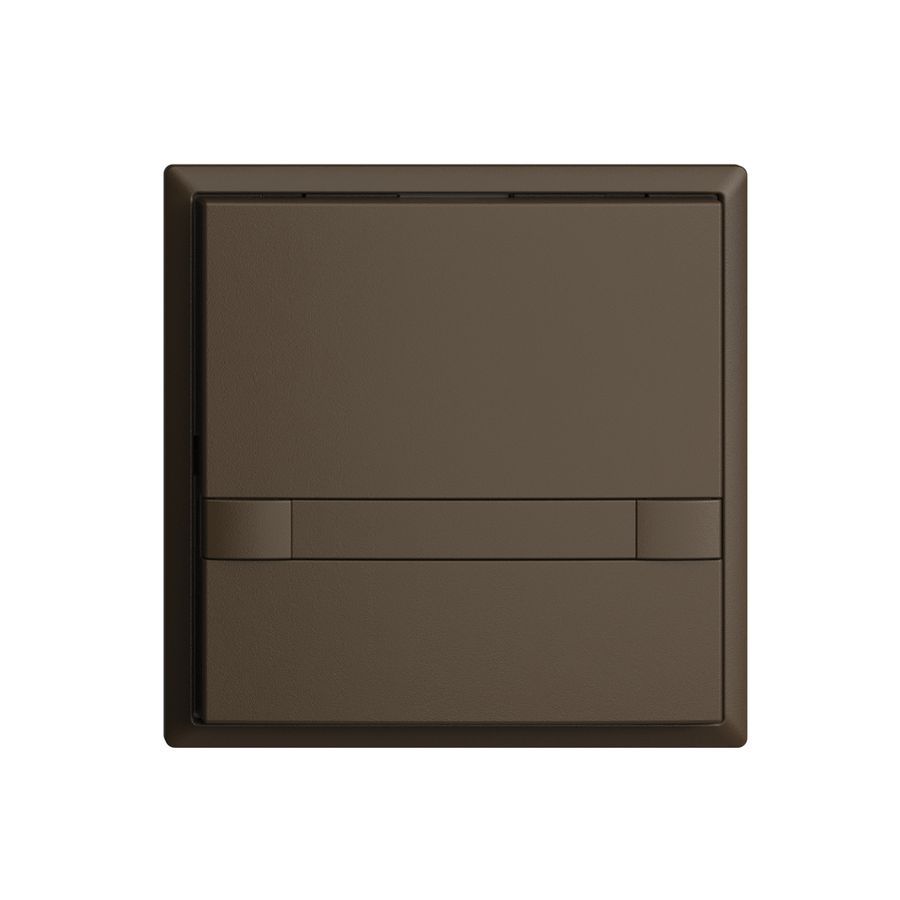 UP-Universaltaster 1×2T EDIZIOdue coffee, mit Papier, ohne LED