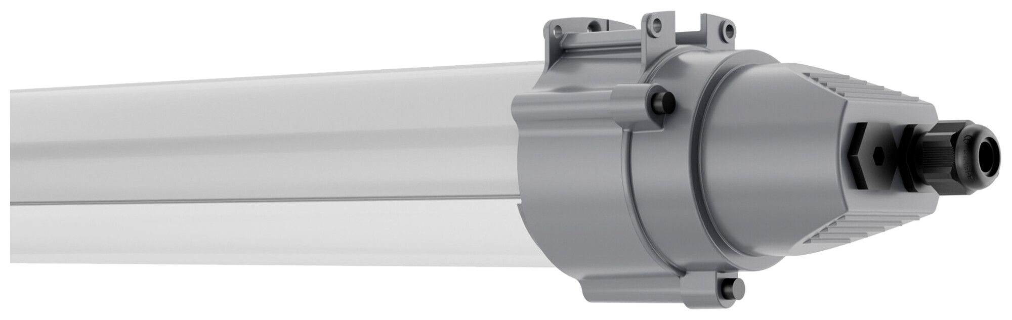 LED-Feuchtraumleuchte LEDVANCE DP MAX SEN 39W 6000lm 4000K IP69 1730mm grau