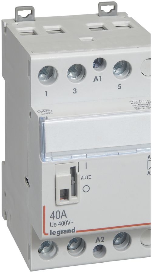 Contattore AMD XC3 40A 3NO 230VAC manualmente