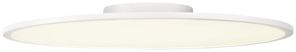 LED-Deckenleuchte SLV PANEL 60 ROUND CL 42W 3350lm 4000K 110° Ø600mm weiss