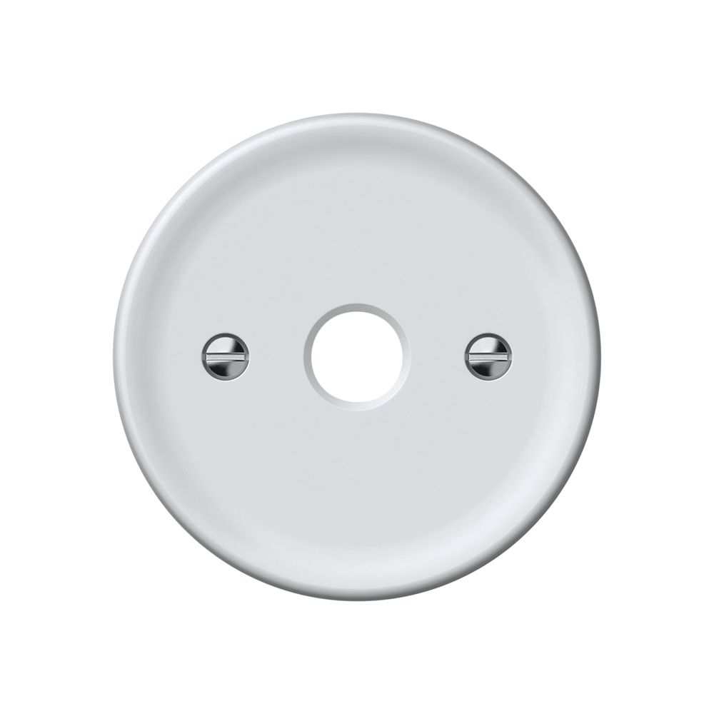 Frontscheibe origin Leitungsauslass 60×60mm Bohrung Ø 11mm ws