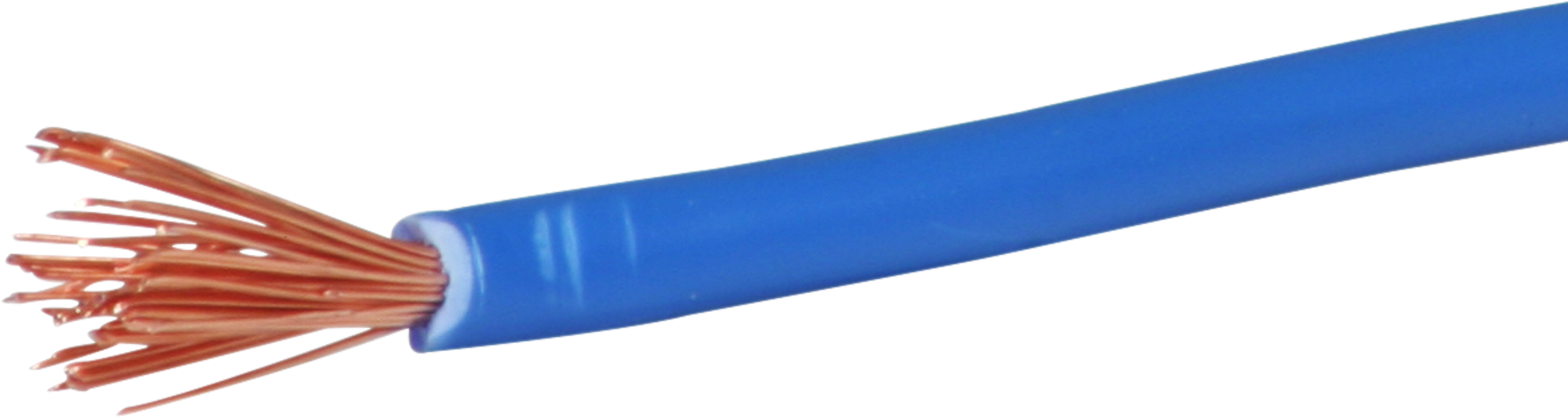 T-Litze 4mm² hellblau Eca, Spule à 100m