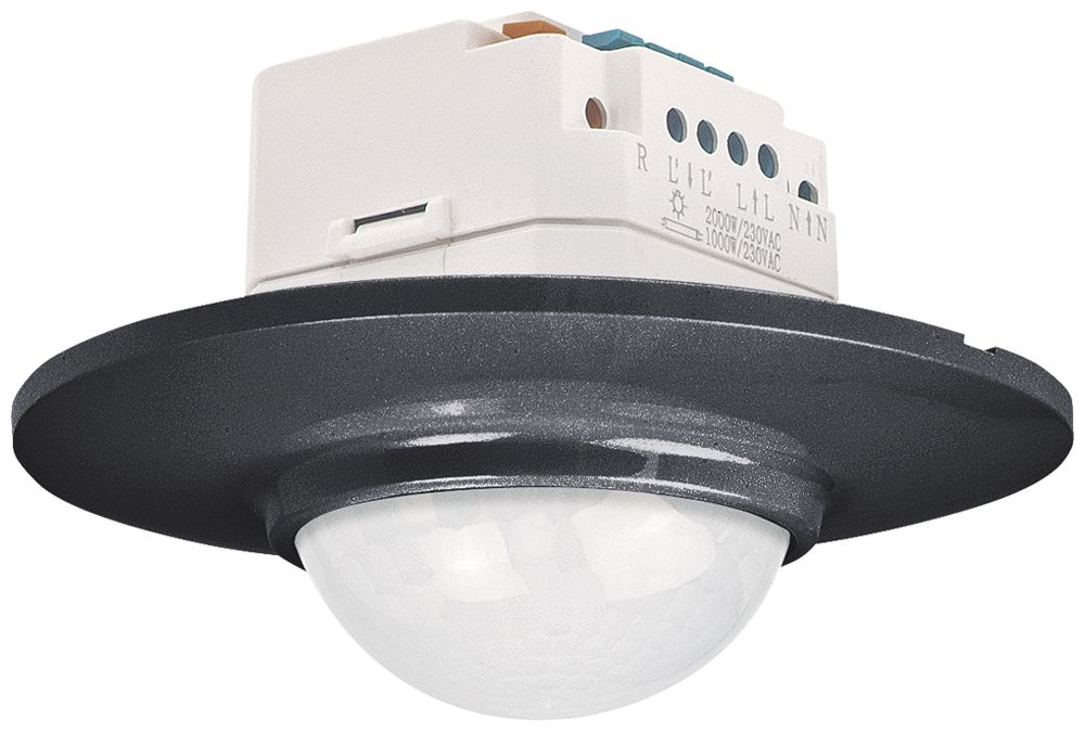 Détecteur de mouvement ENC Swiss Garde 360 Plus RA 16m noir