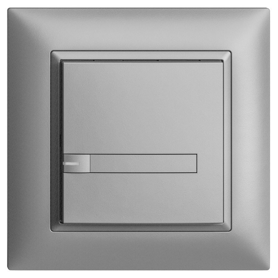 Poussoir KNX RGB ENC EDUE FMI, 250mW, a.LED RGB, papier, 1×pouss., 1×touche, si