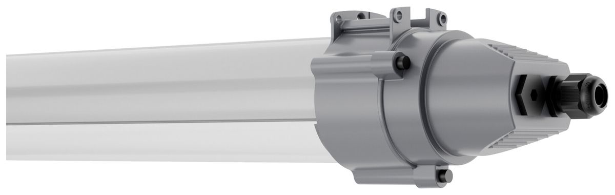 LED-Feuchtraumleuchte LEDVANCE DP MAX SEN 39W 6000lm 4000K IP69 1730mm grau