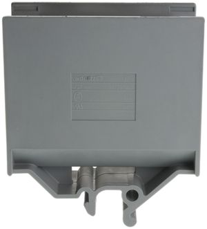 Borne de dérivation Woertz 70…120mm² 269A 800V vis 2×1 barre G gris