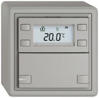 Pulsante RTH AP EDIZIO.liv SNAPFIX® c.RGB-LED 1×tasto com.2T grc