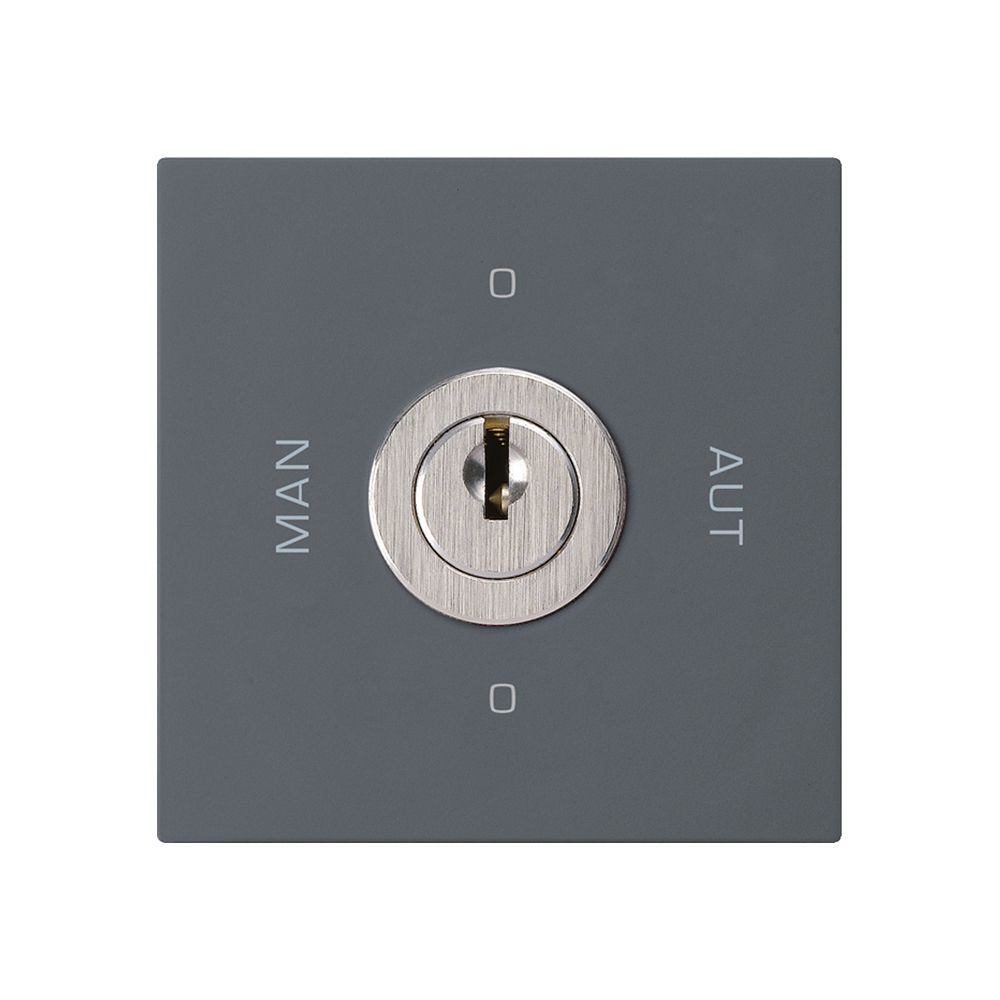 Intérieur interrupteur à clé 0-Man-0-Aut. kallysto 2/1L anthracite avec serrure