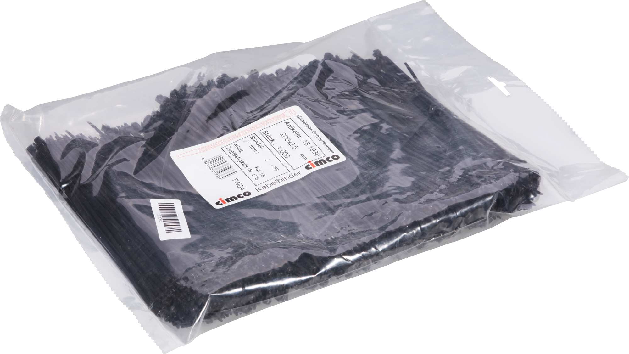 Fascetta TY-RAP TY232MX 2.4×200mm nero