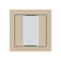 Poussoir ENC kallysto A KNX 2× s/e-link beige