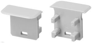 Cappa terminale CASAMBI PR-CAP-G-GRML 18×22mm per guida di montaggio LED INS G2